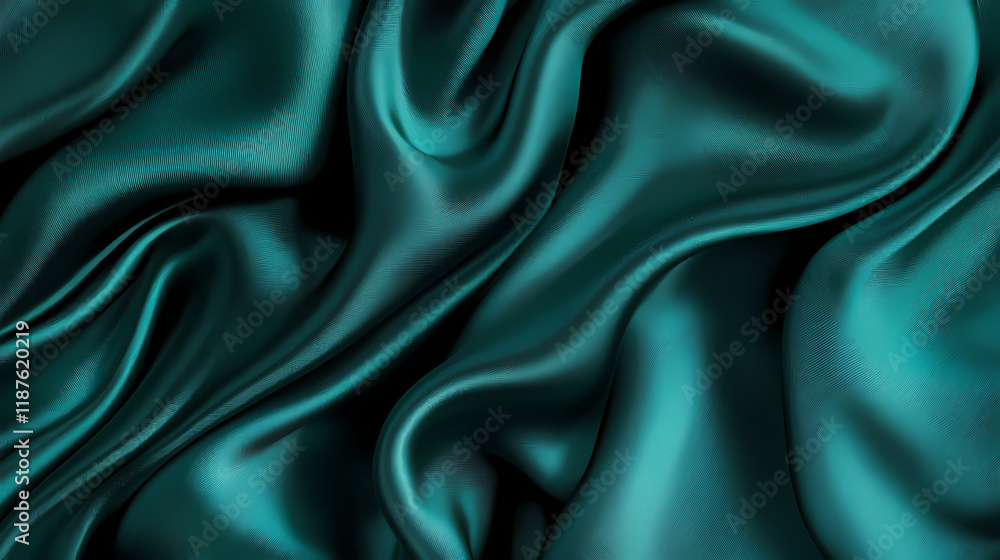 Obraz premium green dark background