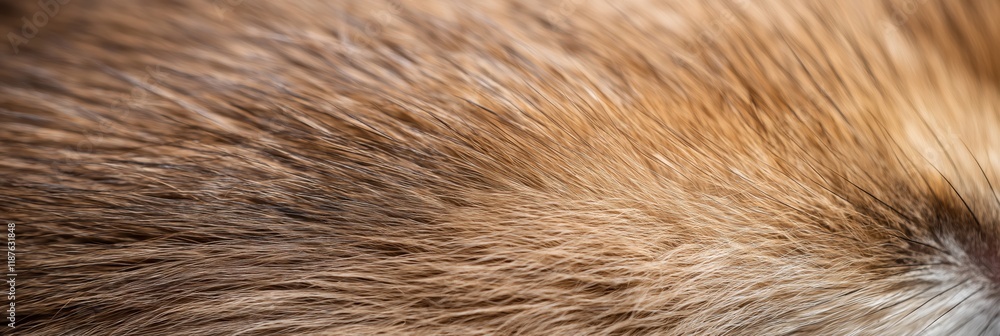 An intricate close-up view showcasing the soft texture of animal fur, highlighting its color variations and the warmth it represents, symbolizing comfort and coziness. An intricate close-up view showcasing the soft texture of animal fur, highlighting its color variations and the warmth it represents, symbolizing comfort and coziness.