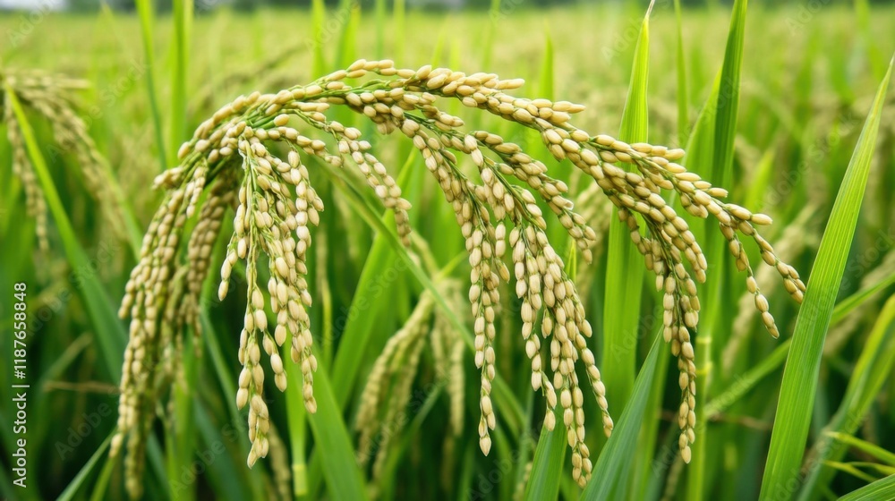 Tranquil Scene of Plants Swaying Gently in the Wind During Golden Hour with a Rural Backdrop in Medium Focus Capturing Nature's Beauty Tranquil Scene of Plants Swaying Gently in the Wind During Golden Hour with a Rural Backdrop in Medium Focus Capturing Nature's Beauty