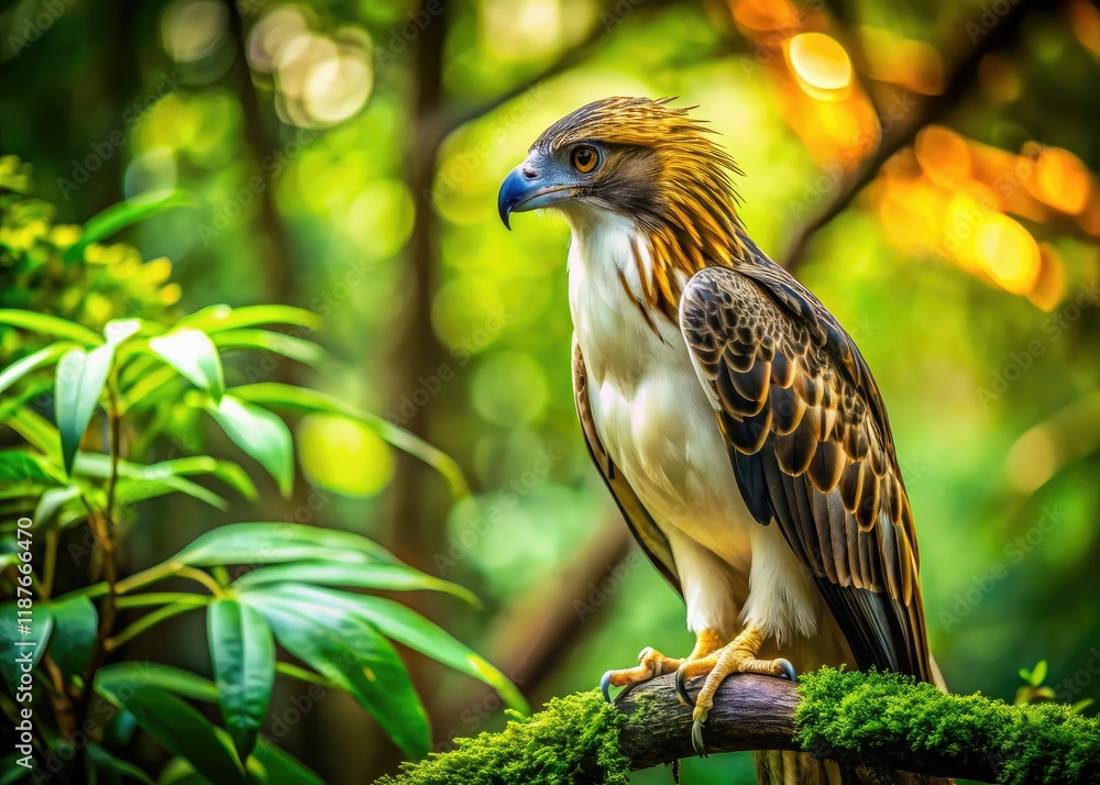 Philippine Eagle Tilt-Shift Photography, Majestic Bird, AI Photo, Stunning Landscape, Sharp Focus, Blurred Background, Nature Photography, Wildlife, Philippine Fauna Philippine Eagle Tilt-Shift Photography, Majestic Bird, AI Photo, Stunning Landscape, Sharp Focus, Blurred Background, Nature Photography, Wildlife, Philippine Fauna