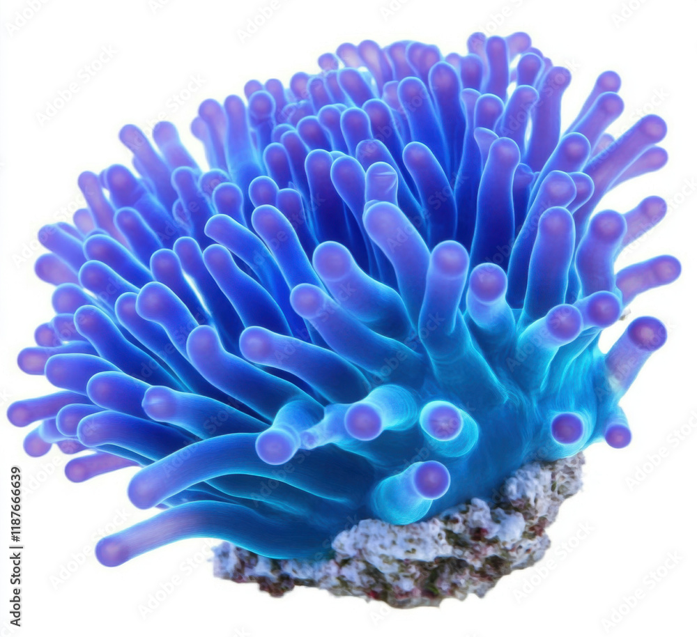 Real Pavona coral ocean reef blue. Real Pavona coral ocean reef blue.
