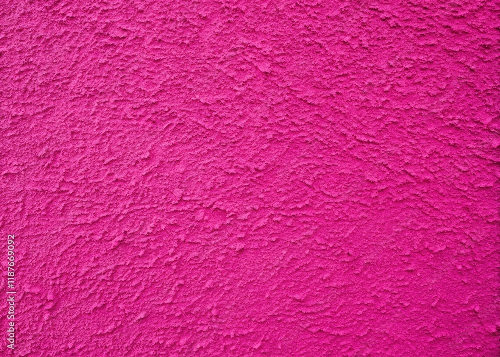 Pink Plaster Walls Panorama Banner - Textured Surface Pink Plaster Walls Panorama Banner - Textured Surface
