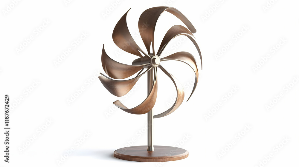 3d windrad, windkraftanlage zur stromgewinnung, isoliert. Windshadow. Illustration 3d windrad, windkraftanlage zur stromgewinnung, isoliert. Windshadow. Illustration