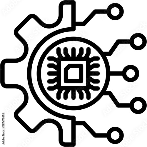 Digital Transformation Icon