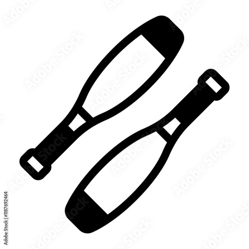 Pairs of Traditional Indian Wooden Clappers