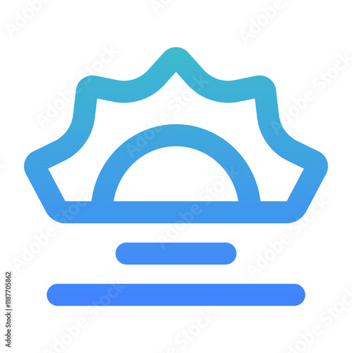 fajr bold gradient style