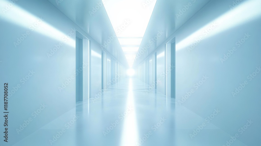 A futuristic white hallway with a glowing light at the end,white hallway with a bright light at the end,Empty white futuristic corridor with a glowing light in the distance A futuristic white hallway with a glowing light at the end,white hallway with a bright light at the end,Empty white futuristic corridor with a glowing light in the distance