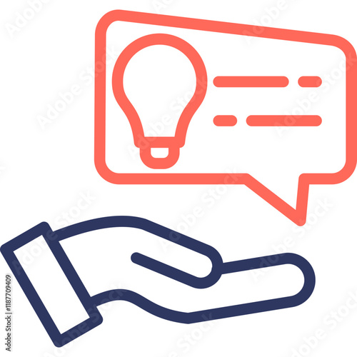 Advice line color icon