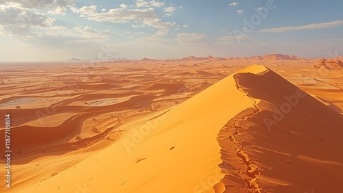 Fototapeta Naklejka Na Ścianę i Meble -  sand dunes in the desert