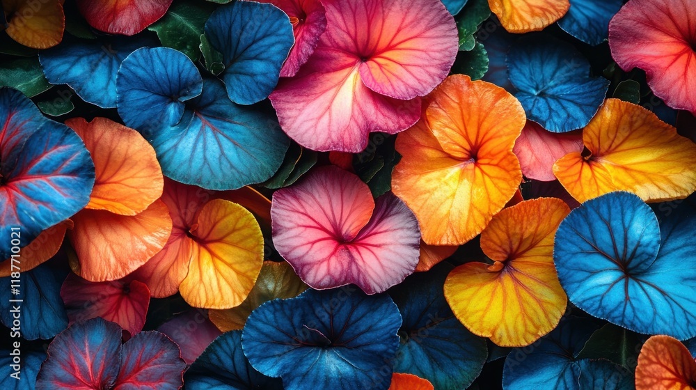 Vibrant Petals A Burst of Colorful Flowers in Full Bloom Vibrant Petals A Burst of Colorful Flowers in Full Bloom