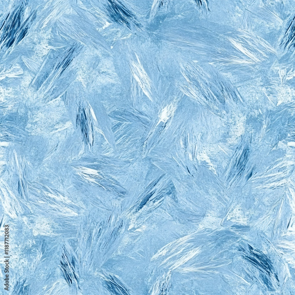 Abstract Winter Frost Pattern Seamless Ice Texture Background for Design Projects Abstract Winter Frost Pattern Seamless Ice Texture Background for Design Projects