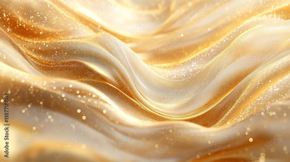 The luxurious abstract gold background showcases flowing liquid shapes, smooth textures, and soft beams, symbolizing elegance and eternity. Deep red accents add warmth and depth to the design. The luxurious abstract gold background showcases flowing liquid shapes, smooth textures, and soft beams, symbolizing elegance and eternity. Deep red accents add warmth and depth to the design.