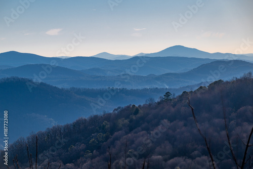 blue ridge mountains photo