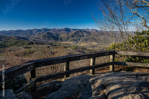 blue ridge mountains photo