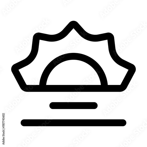 fajr outlined style