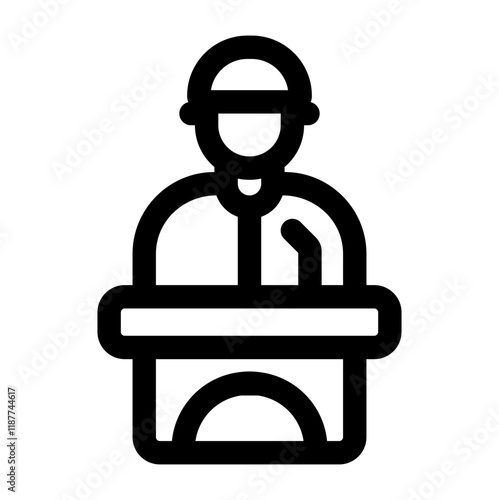 sermon outlined style