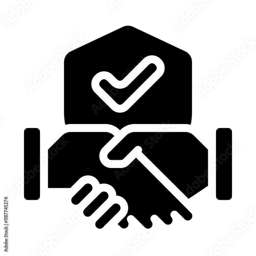 Communication in Conflict Solid Icon