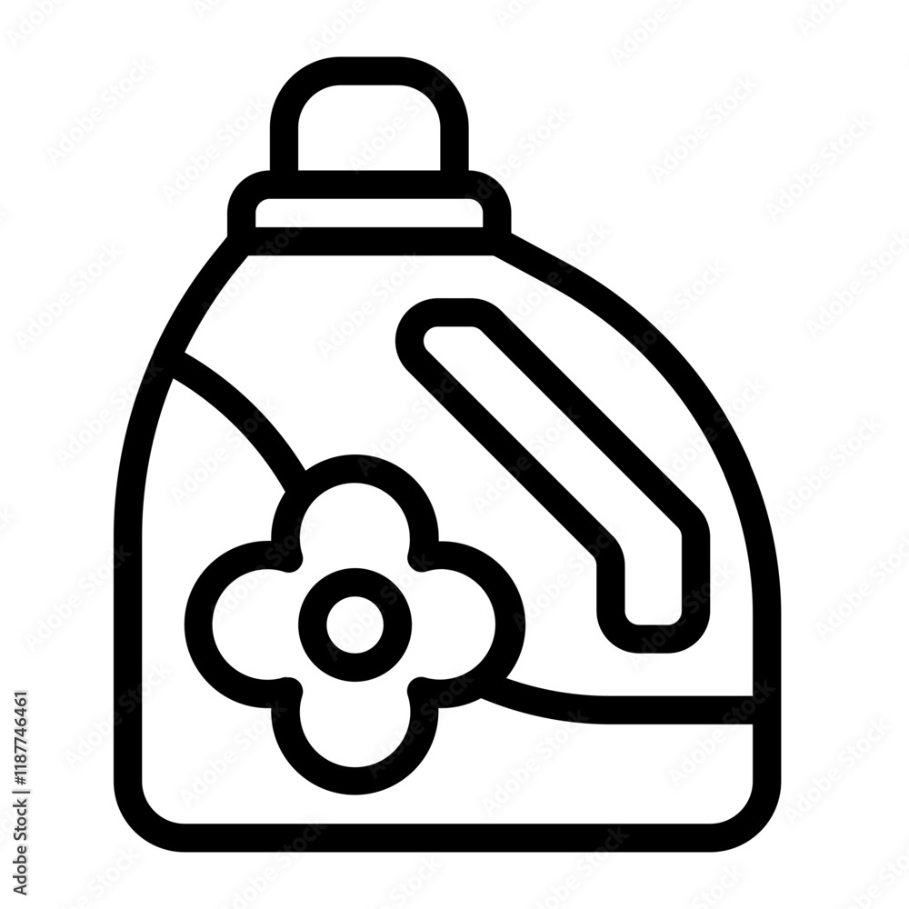 Detergent Line Icon Detergent Line Icon