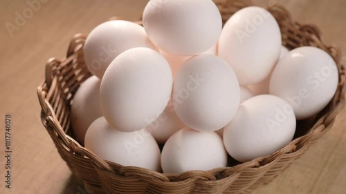 Wallpaper Mural close up of eggs in a bowl. Torontodigital.ca