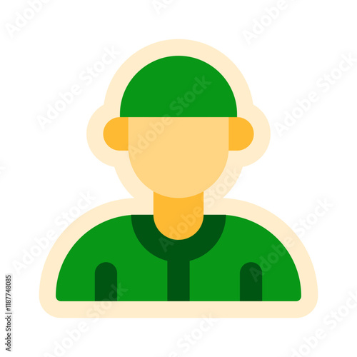 muslim cap sticker style