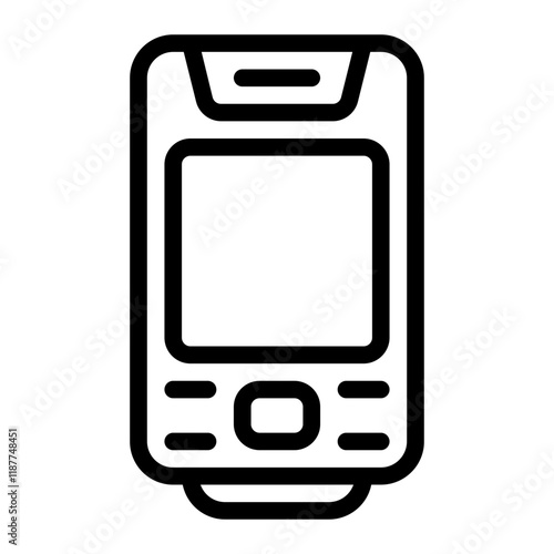 Echo Sounder Line Icon