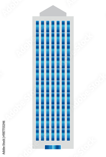 ビル　建物　高層　マンション　アイコン