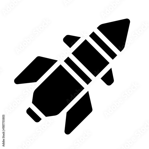 Missile Solid Icon