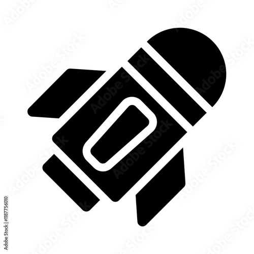 Missile Solid Icon