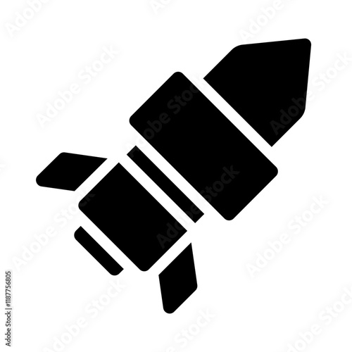 Missile Solid Icon