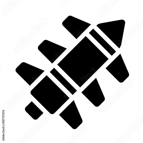 Missile Solid Icon