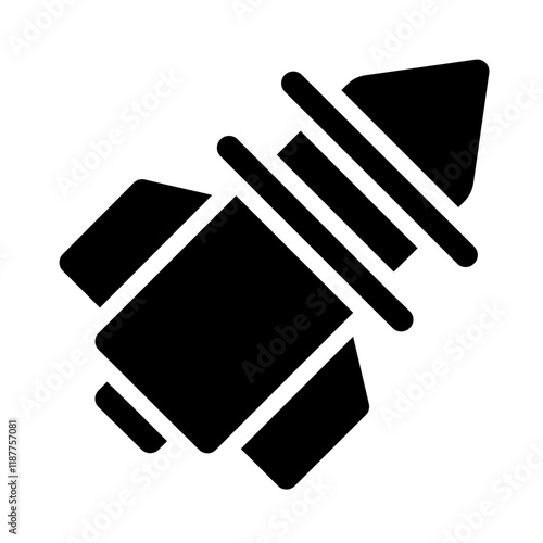 Missile Solid Icon