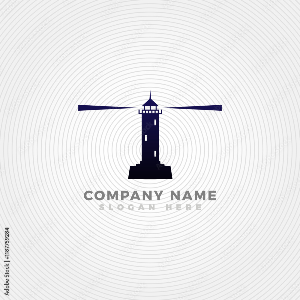 Lighthouse logo design Lighthouse logo design