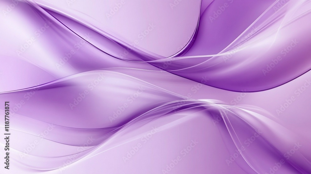 Abstract purple waves creating a smooth, flowing design for backgrounds or digital art. Abstract purple waves creating a smooth, flowing design for backgrounds or digital art.