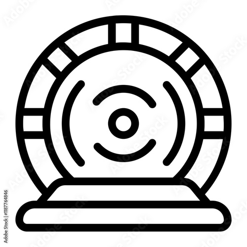 Teleportation Line Icon