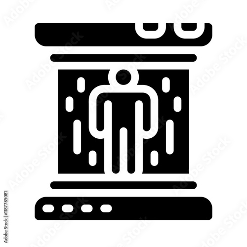 Teleportation Solid Icon