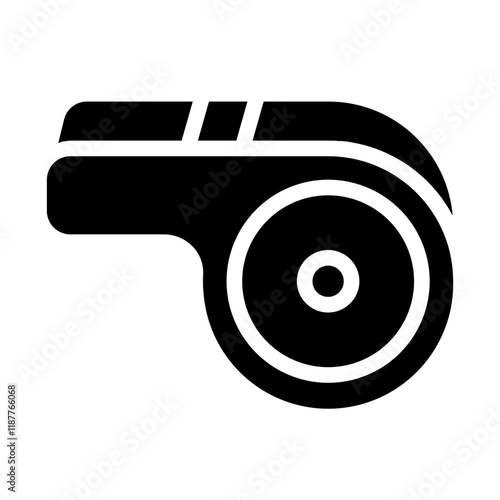 Whistle Solid Icon