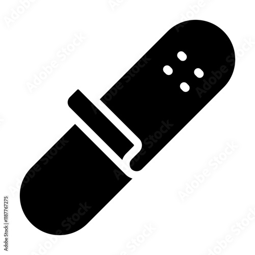Griptape glyph icon representing skateboard grip accessories