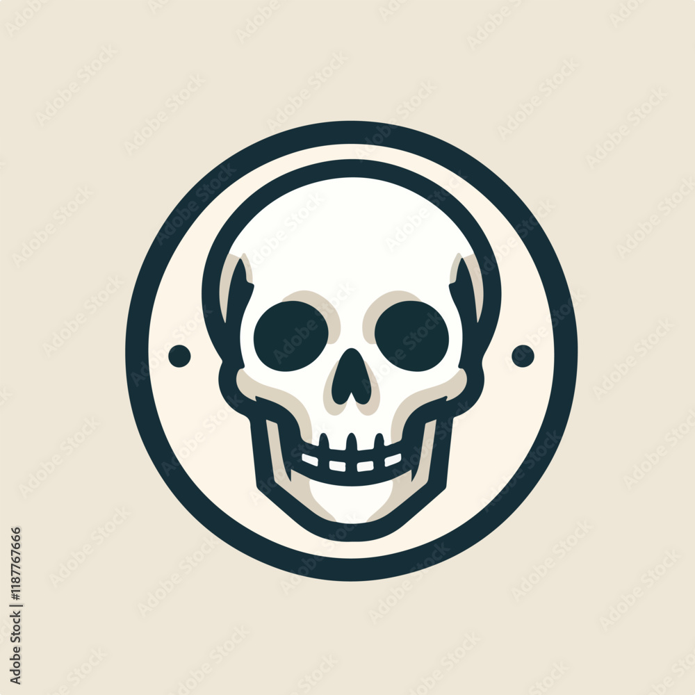 cool skull logo image vector cool skull logo image vector