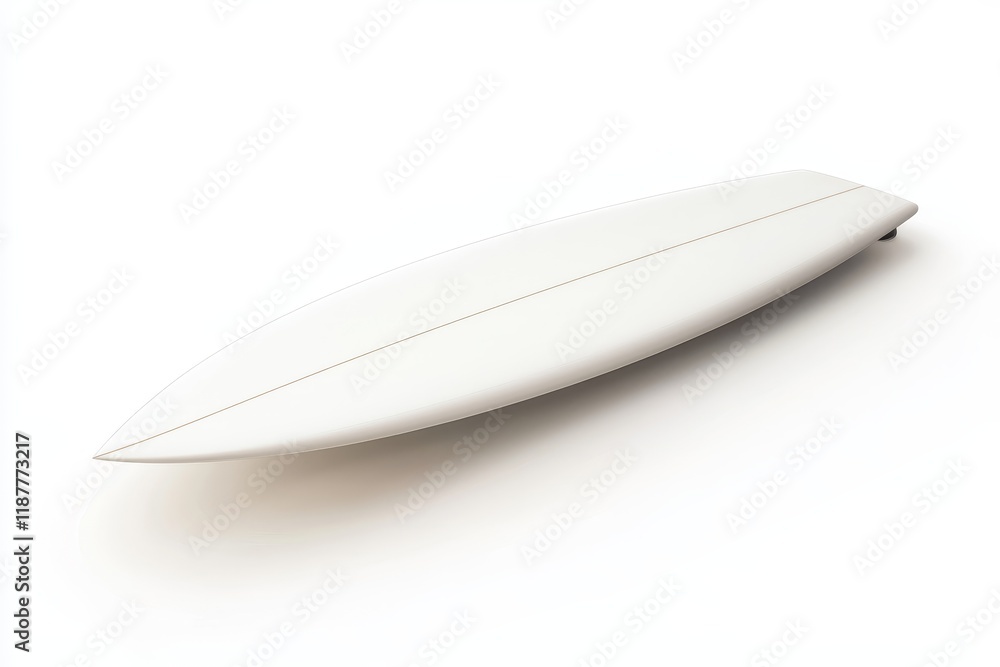 White surfboard isolated on white background. (8) White surfboard isolated on white background. (8)