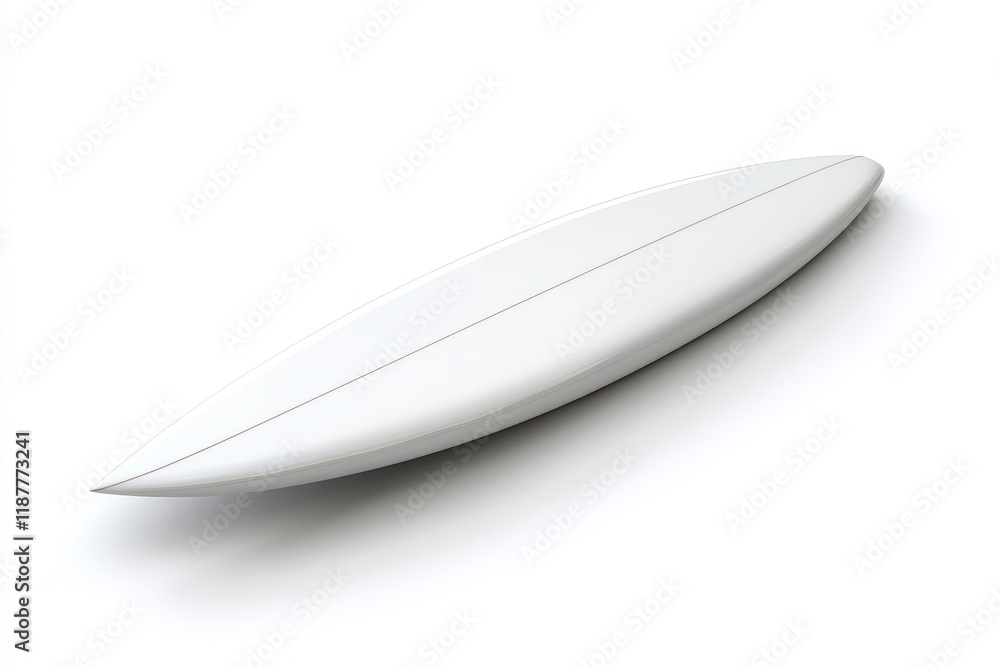 White surfboard isolated on white background. (5) White surfboard isolated on white background. (5)