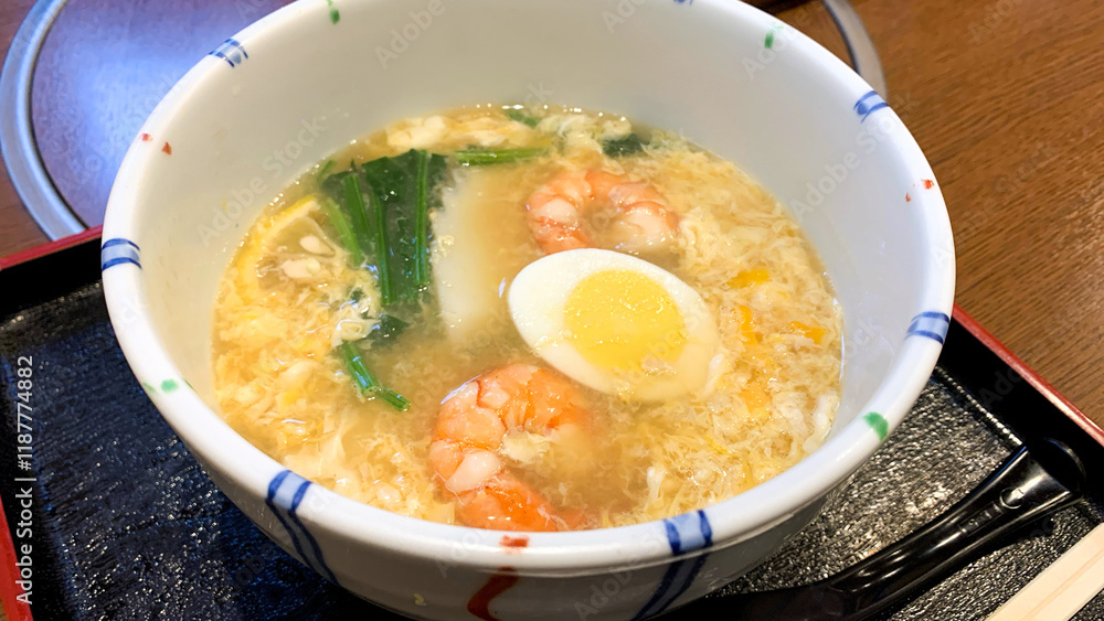具だくさんの京風うどん 具だくさんの京風うどん