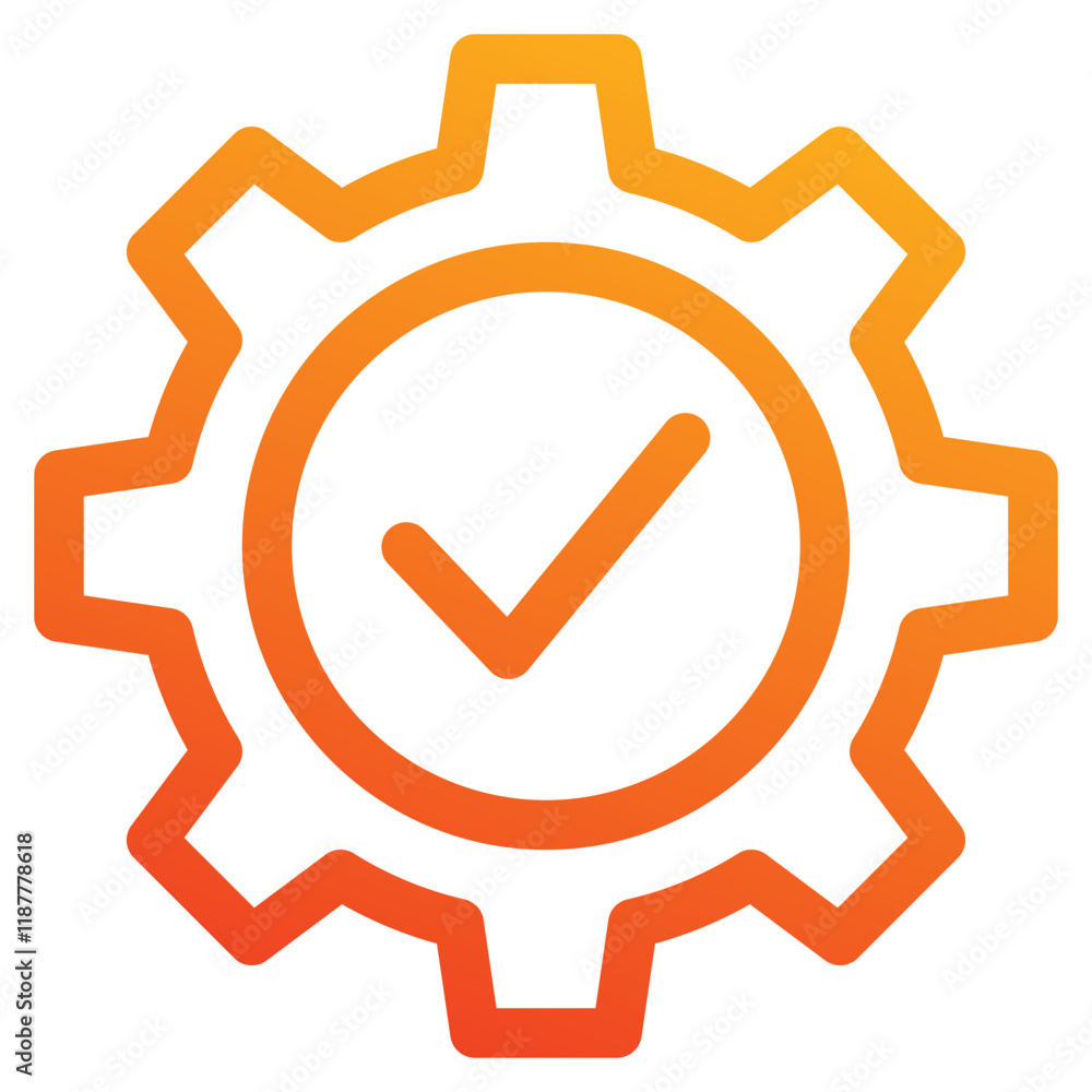 Settings icon element for design Settings icon element for design