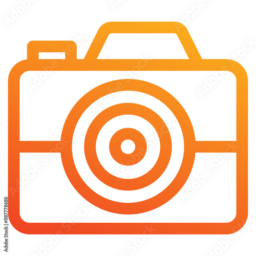 Photograph icon element for design