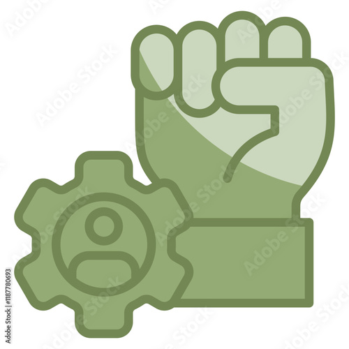 Empowerment Icon Element For Design