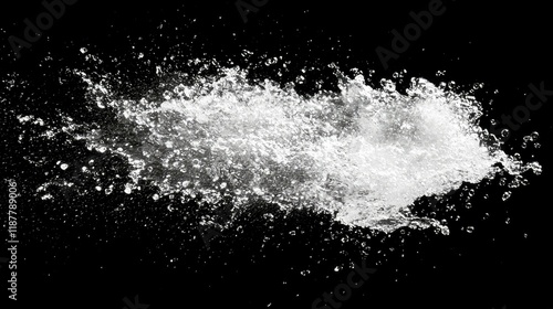 Wallpaper Mural Abstract Water Splash: Dynamic Texture and Movement of Liquid - High-Resolution Image Torontodigital.ca