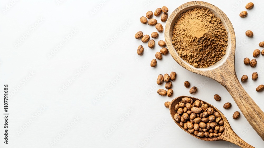 Gourmet Food Photography of Natural Superfood