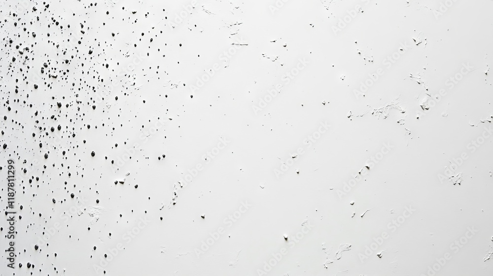 textured white wall surface, scattered micro dots, industrial concrete finish, clean minimal background, subtle grainy pattern, architectural detail, wide format design, gentle gray speckles textured white wall surface, scattered micro dots, industrial concrete finish, clean minimal background, subtle grainy pattern, architectural detail, wide format design, gentle gray speckles