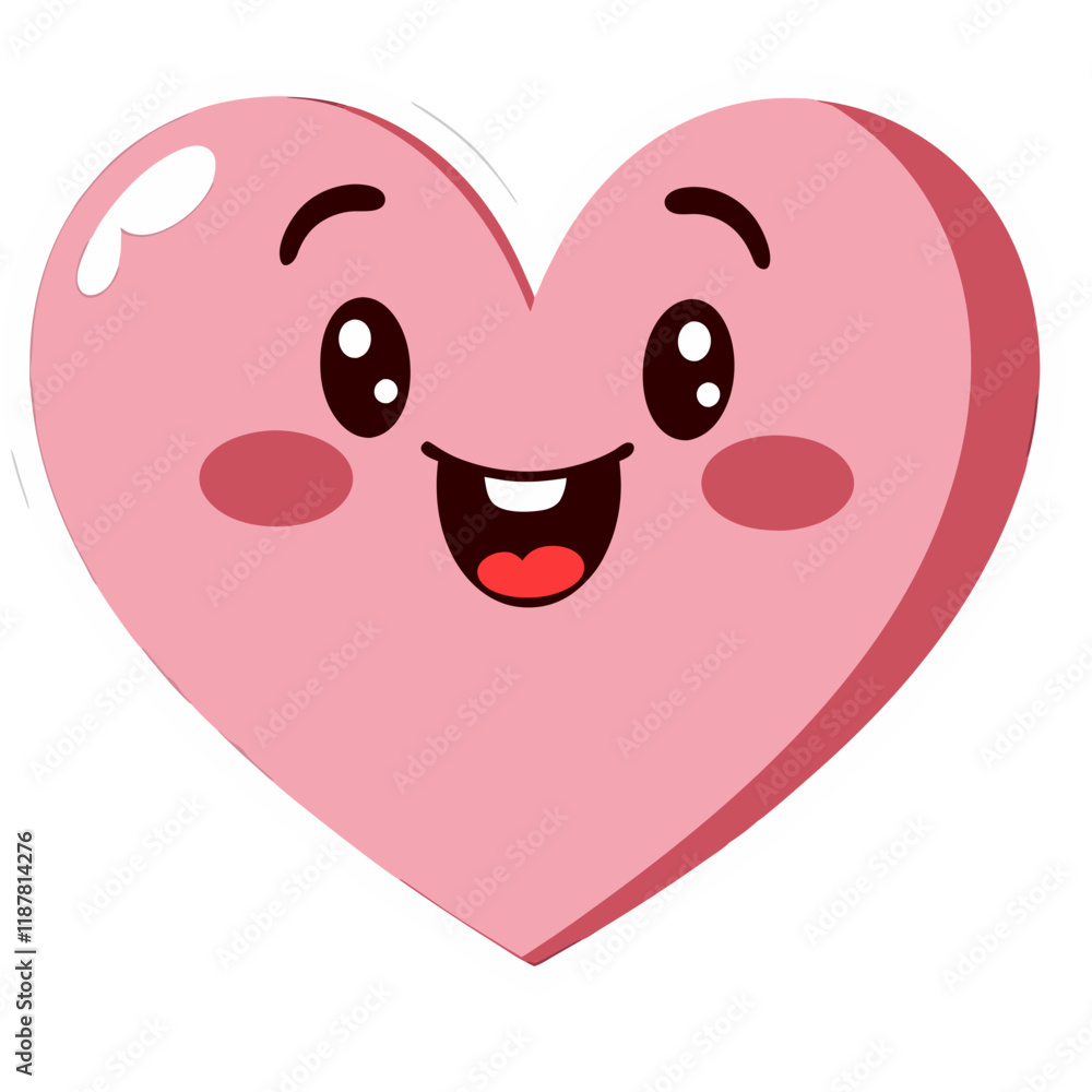 heart with a smile heart with a smile