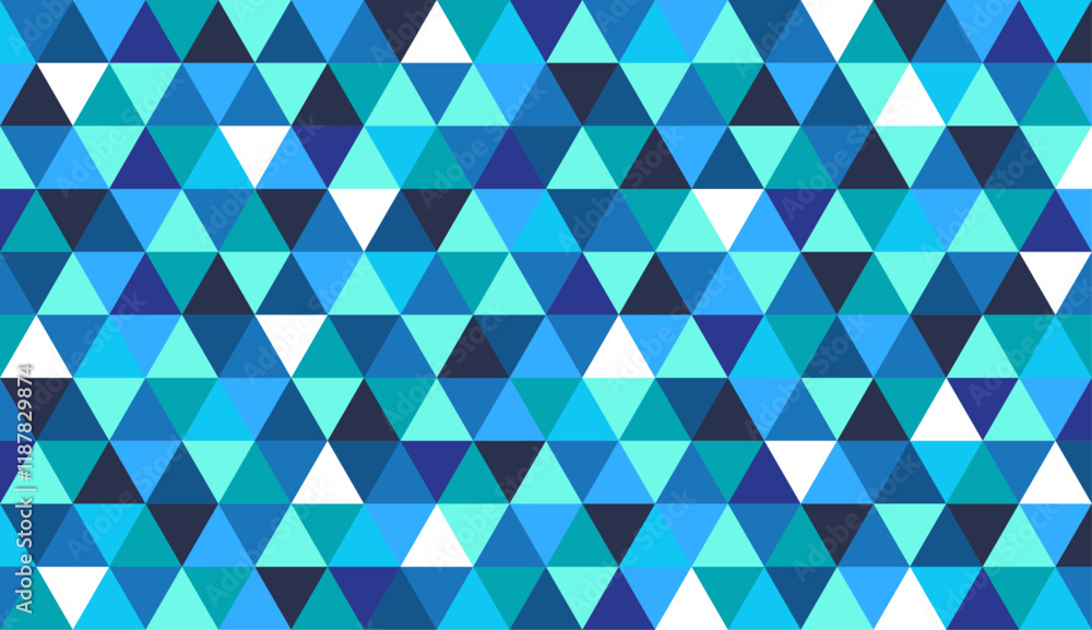 Blue Geometric triangle mosaic pattern. Prism triangular Seamless Pattern Background Holographic Foil Multi Color Triangle Texture. repeat colorful-mosaic wallpaper Blue Geometric triangle mosaic pattern. Prism triangular Seamless Pattern Background Holographic Foil Multi Color Triangle Texture. repeat colorful-mosaic wallpaper