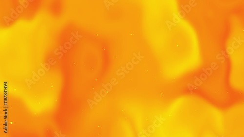 Orange gradient background with small yellow dots, suitable for creative design projects, digital art backgrounds, and vibrant marketing materials.